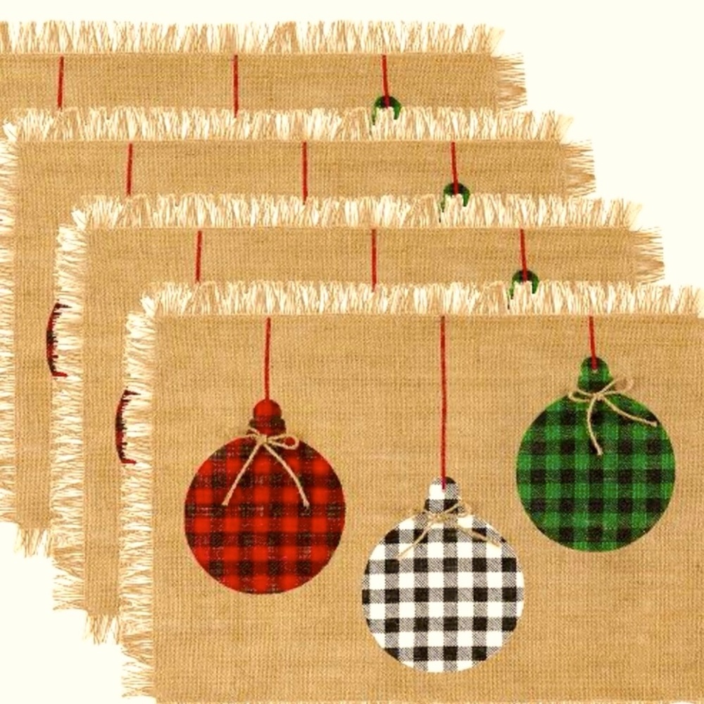 Christmas placemats (Elrene Farmhouse)